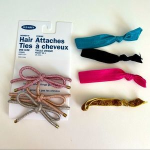 NEW Metallic Hair Ties Party Ready!